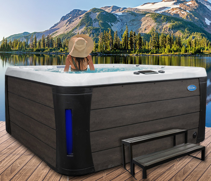Calspas hot tub being used in a family setting - hot tubs spas for sale Palmdale