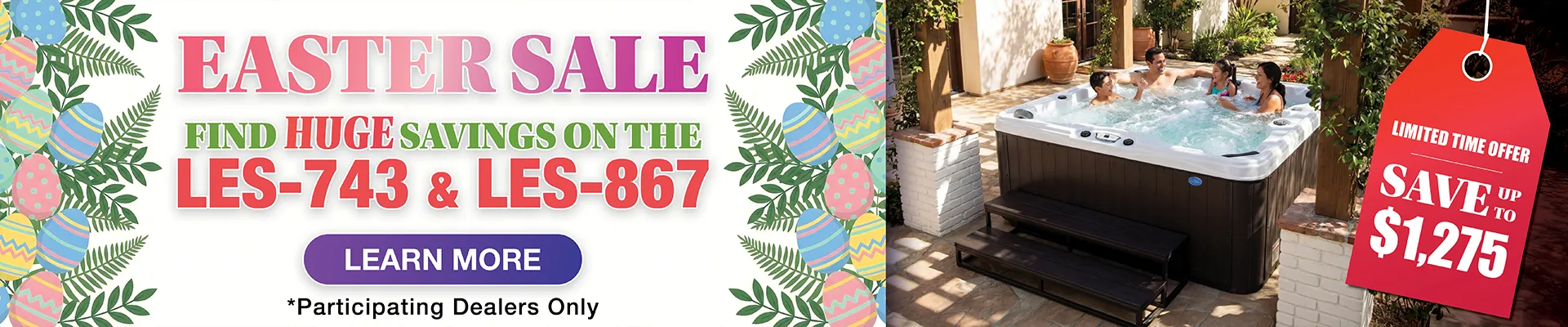 Calspas hot tub being used in a family setting - Palmdale